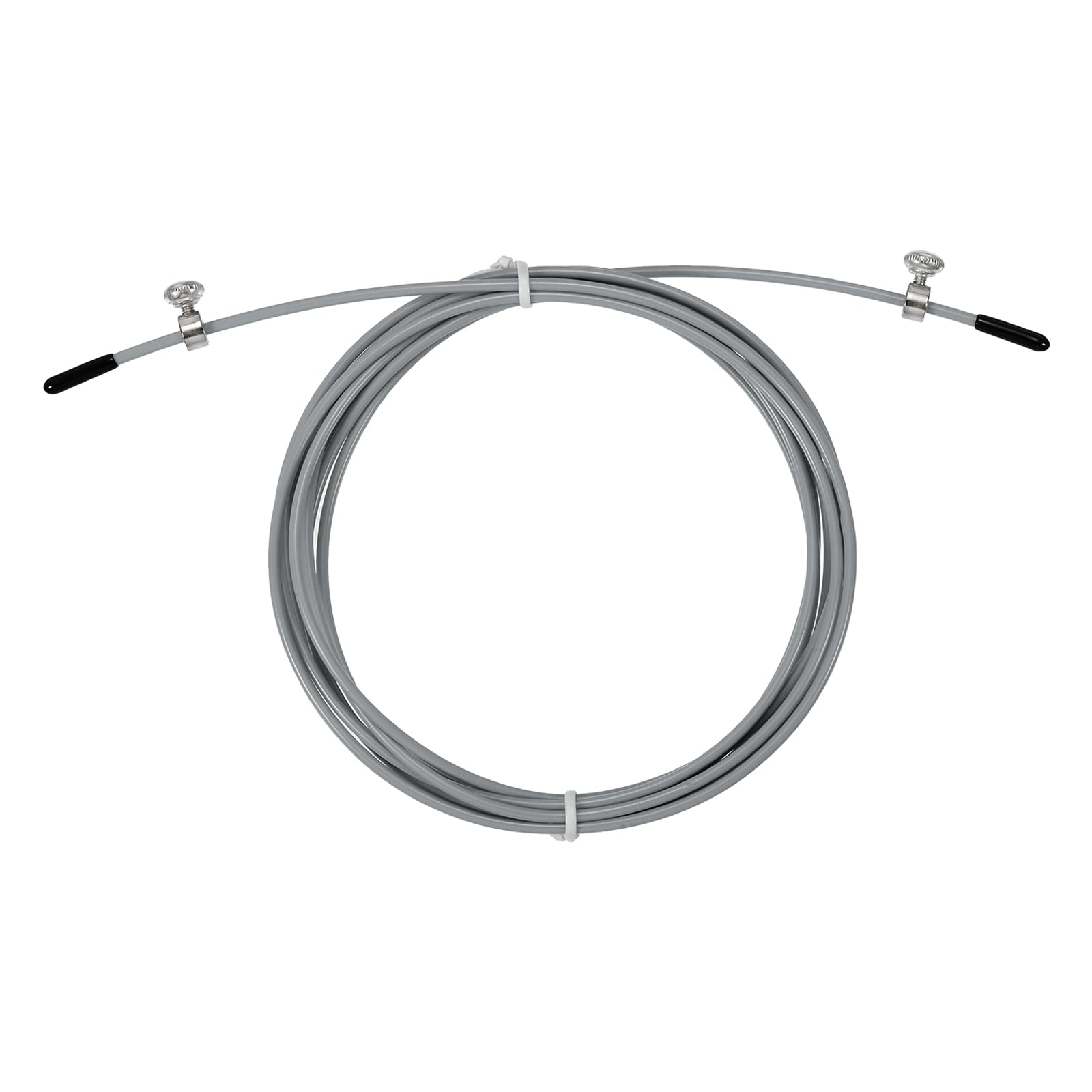 PATIKIL 10Ft Speed Jump Rope Replacement Cable, 2.5mm Professional Skipping Rope Steel Wire Replace for High Speed Jump Ropes, Grey-image-20