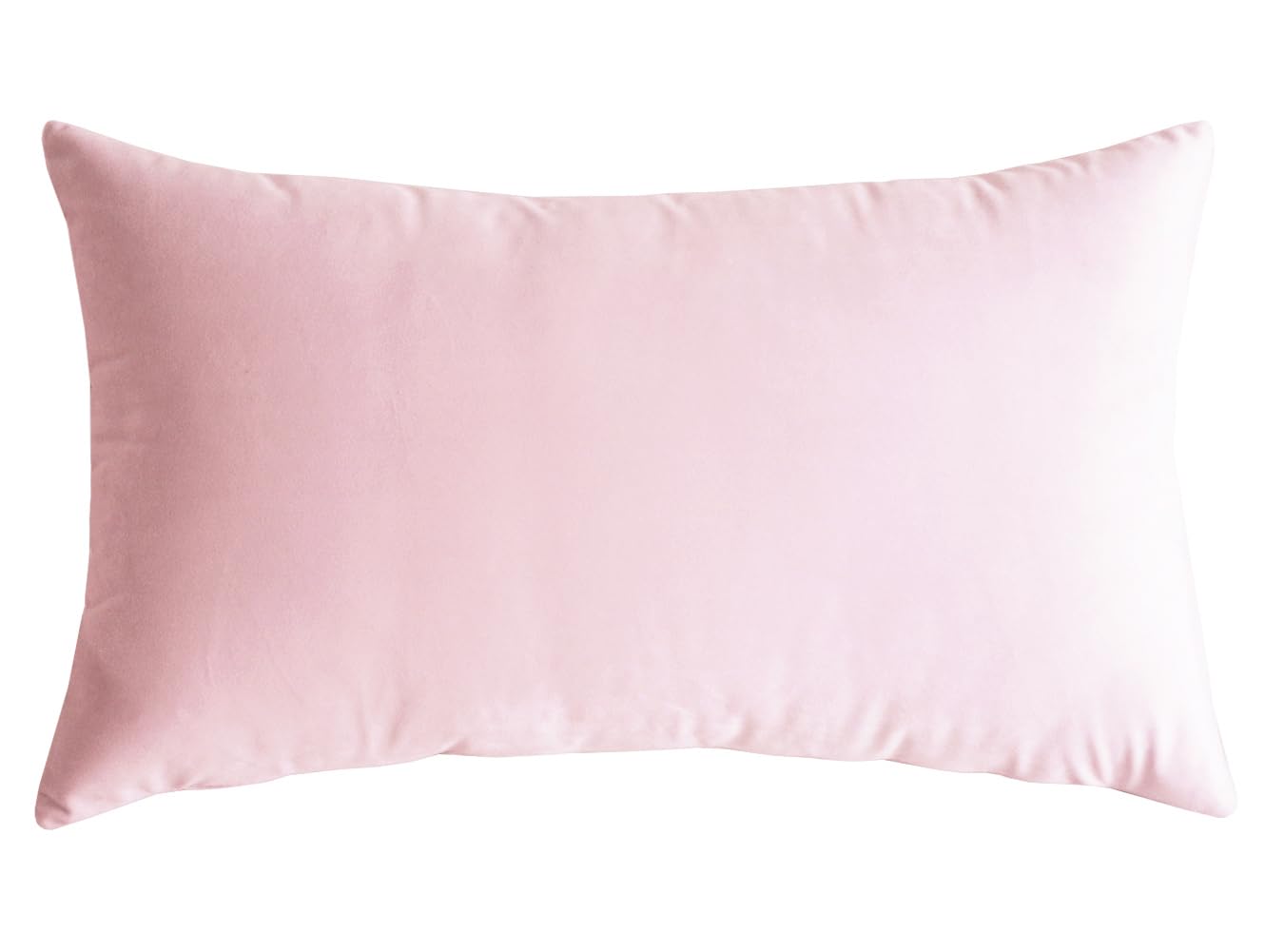 Lutanky Light Pink Cushion Cover 40 x 60cm Velvet Rectangle Throw Pillow Cover Soft Long Pillowcases Cushion for Sofa Couch Home Decoration โ image 1