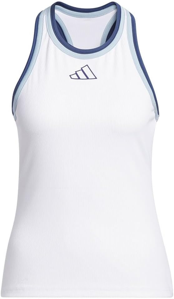 adidas Clubhouse Tennis Classic Premium Tank Top White LG