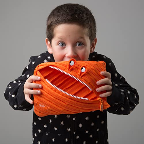 Image of ZIPIT Monster Jumbo Pencil Case, Orange