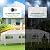 kejector White Party Tent, 10'x30' Canopy Wedding Tents for Parties with 8 Removable Sidewalls,Event Shelters Gazebo for Birthday Holiday Garden Patio Backyard
