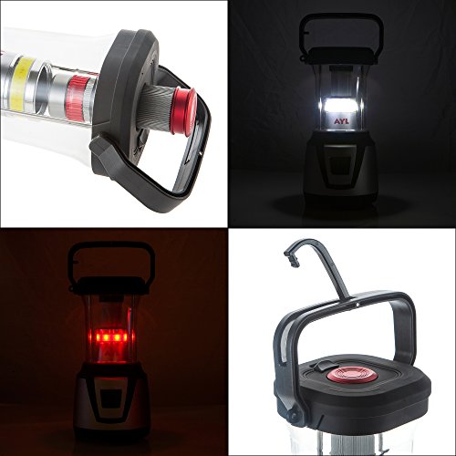 AYL Starlight 2-in-1 Water Resistant Extremely Bright LED Lantern Plus Built-in Flashlight, for Camping, Emergency, Backpacking, Hiking, Outdoor Adventures - Thumbnail 4