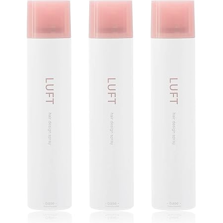 Amazon ルフト ヘアスプレー 180g サロン品質 スタイリング剤 長持ち ベースタイプ ヘアアイロン前に 無香料 3本セット Luft ルフト ヘアスプレー 通販