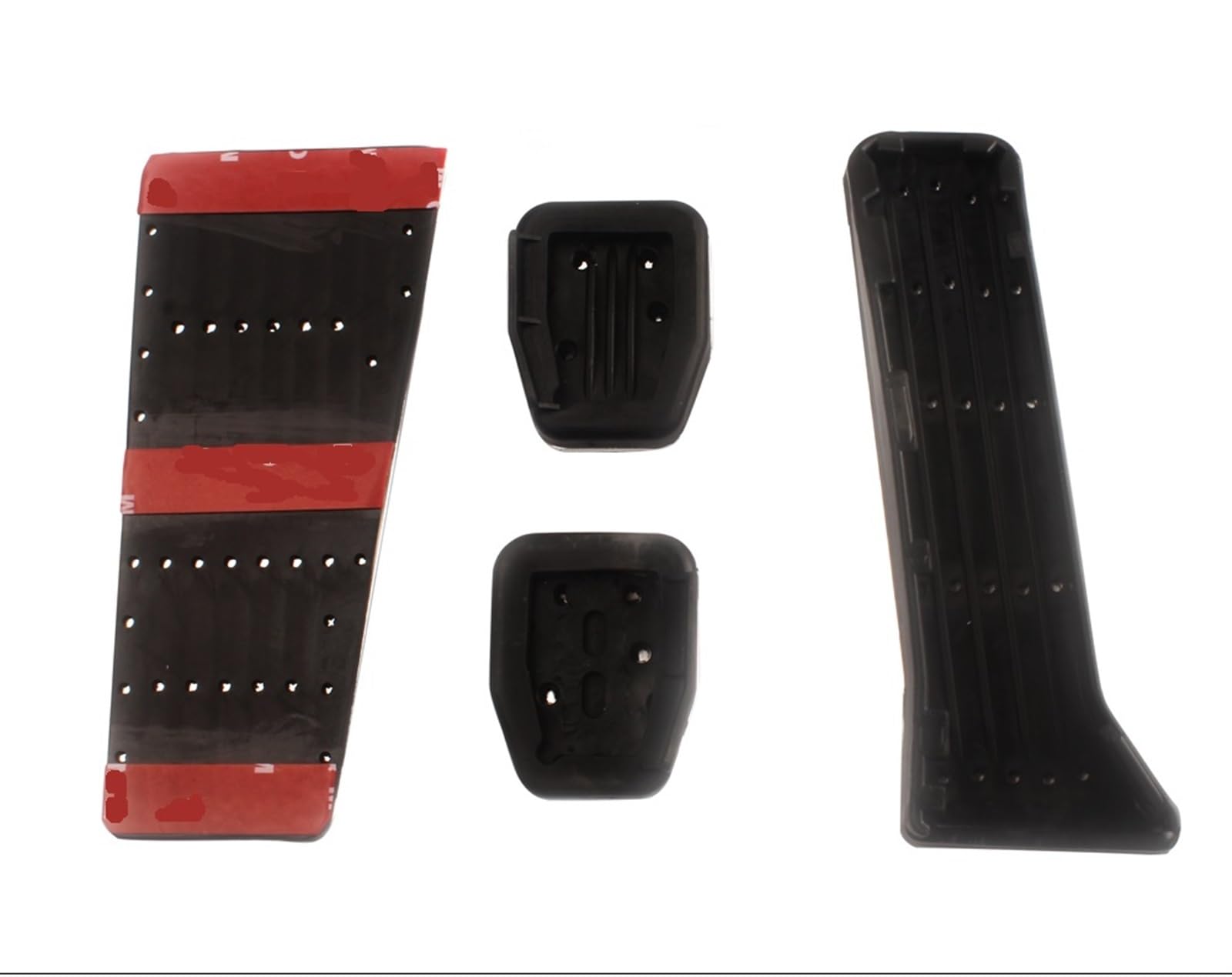 4-Delige Pedaalkappen Set Voor Mazda 2/3/6/CX-3/CX-5/CX-9 (2013-2024) - RVS Anti-Slip