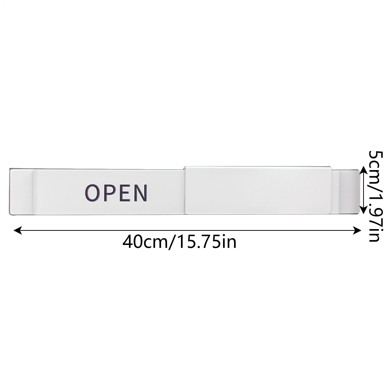 Enseigne Ouverte pour Porte de Commerce Décoration Affichage Portable