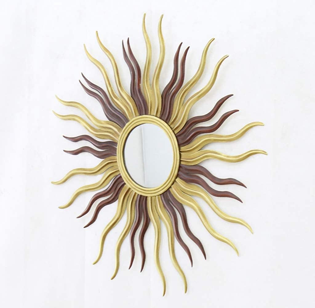 シャビーシック アーチミラー 壁掛け鏡 アンティーク調 アイアン装飾