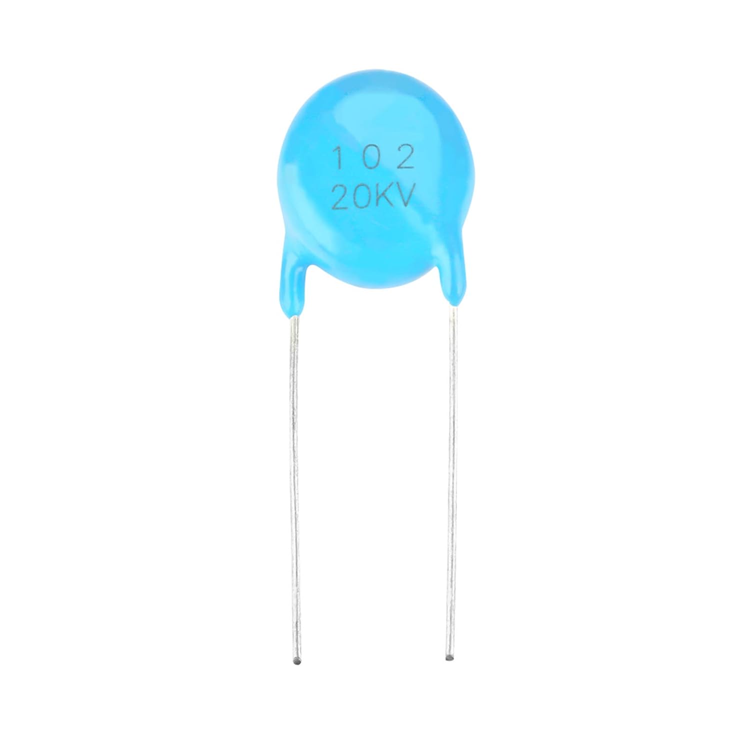 20-Piece 20KV 1nF 0.001uF 1000pF DIP High Voltage Ceramic Capacitor Assortment Kit - 15 Value