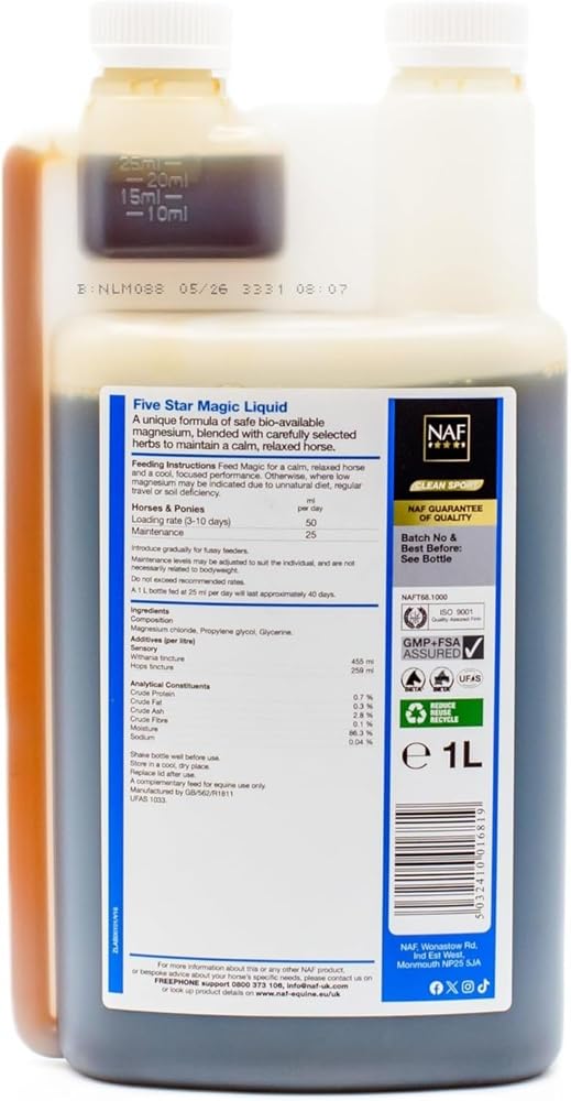 NAF - Aditivo líquido para piensos mágicos (1 L)