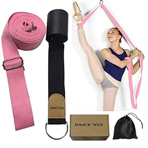 Price Xes Leg Ballet Yoga Stretcher, Door Attachment Get More Flexible, Flexibility & Stretching Leg Straps - Great for Cheer Dance Gymnastics or Any Sport Trainer Premium Stretch Fitness Equipment