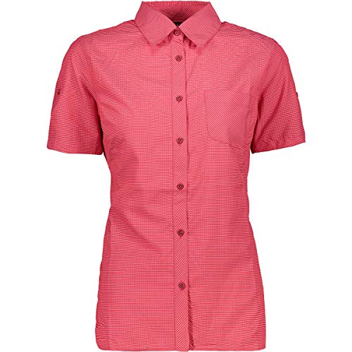 CMP Damen Bluse, Corallo-Off White-Ibisco, 34, 39T6066