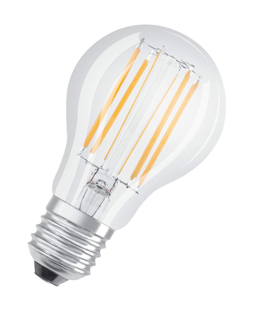OSRAM LED Retrofit CLASSIC A DIM Lote de 10 x Bombilla LED, Casquillo E27, 4000 K, 9 W, Equivalente a 75W, Blanco frío
