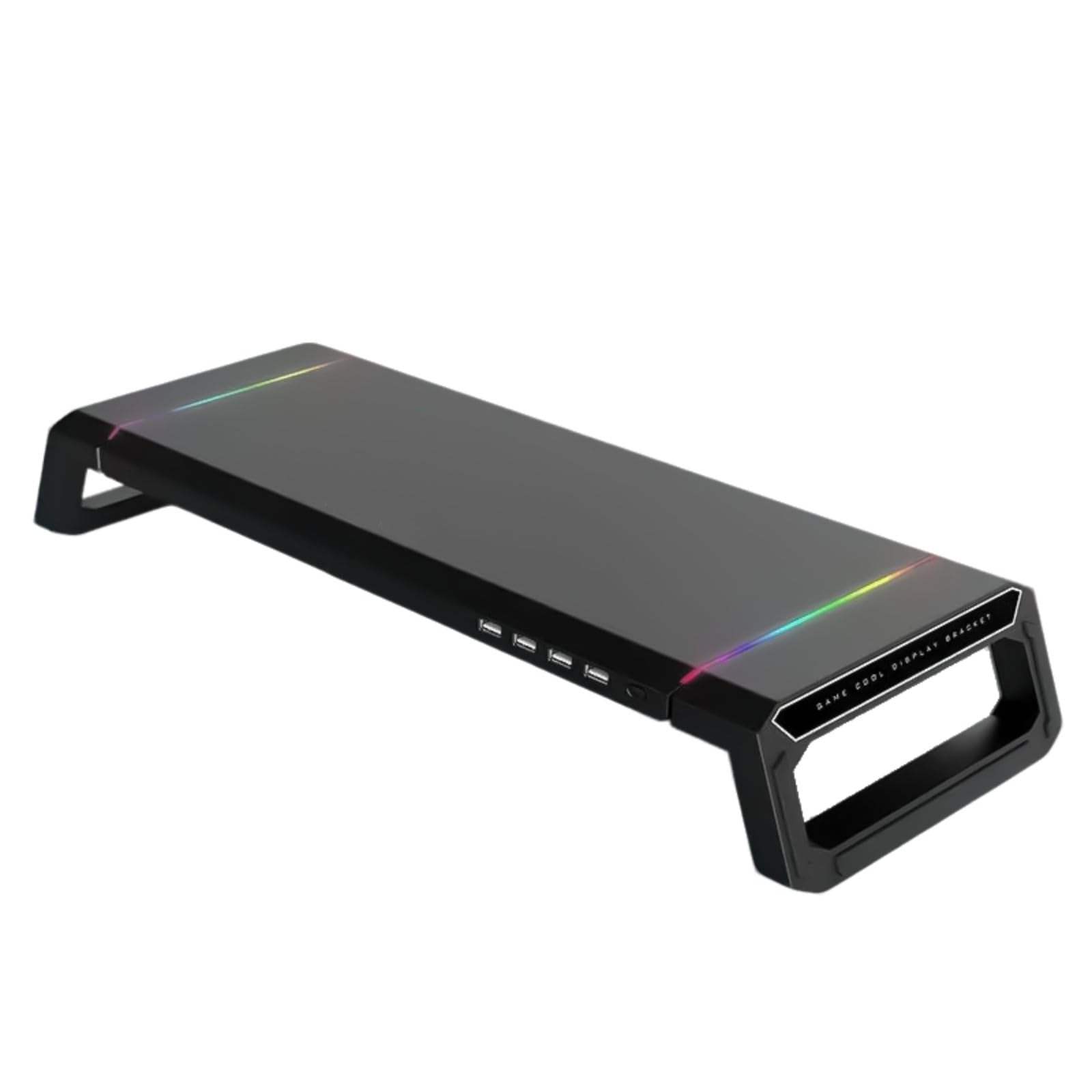 UncleS Moniteurs De D'écoute 30 Kg 'Ours Rack Poids avec des Colonnes 'éoutelles Pliables du Port USB avec Tiroir Rangement Et Emplacement Téléphonique pour Le Bureau des Moniteurs USB