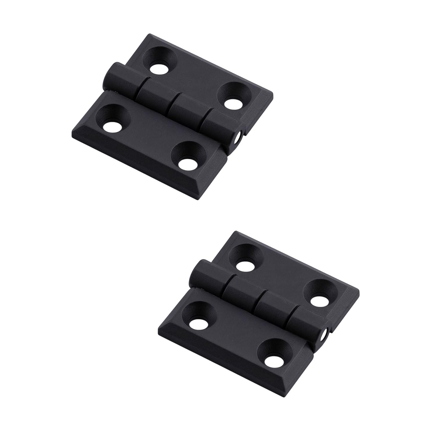 Plastik Yaprak Menteşe 30x30 mm Dayanıklı 2 Adet Set Küçük Dolap Çekmece Kapak Mobilya Menteşe
