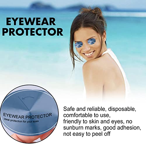 2 Pcs Tanning do olho adesivos,100 pares Tanning Bed Eye Stickers - Adesivos de bronzeamento disponí