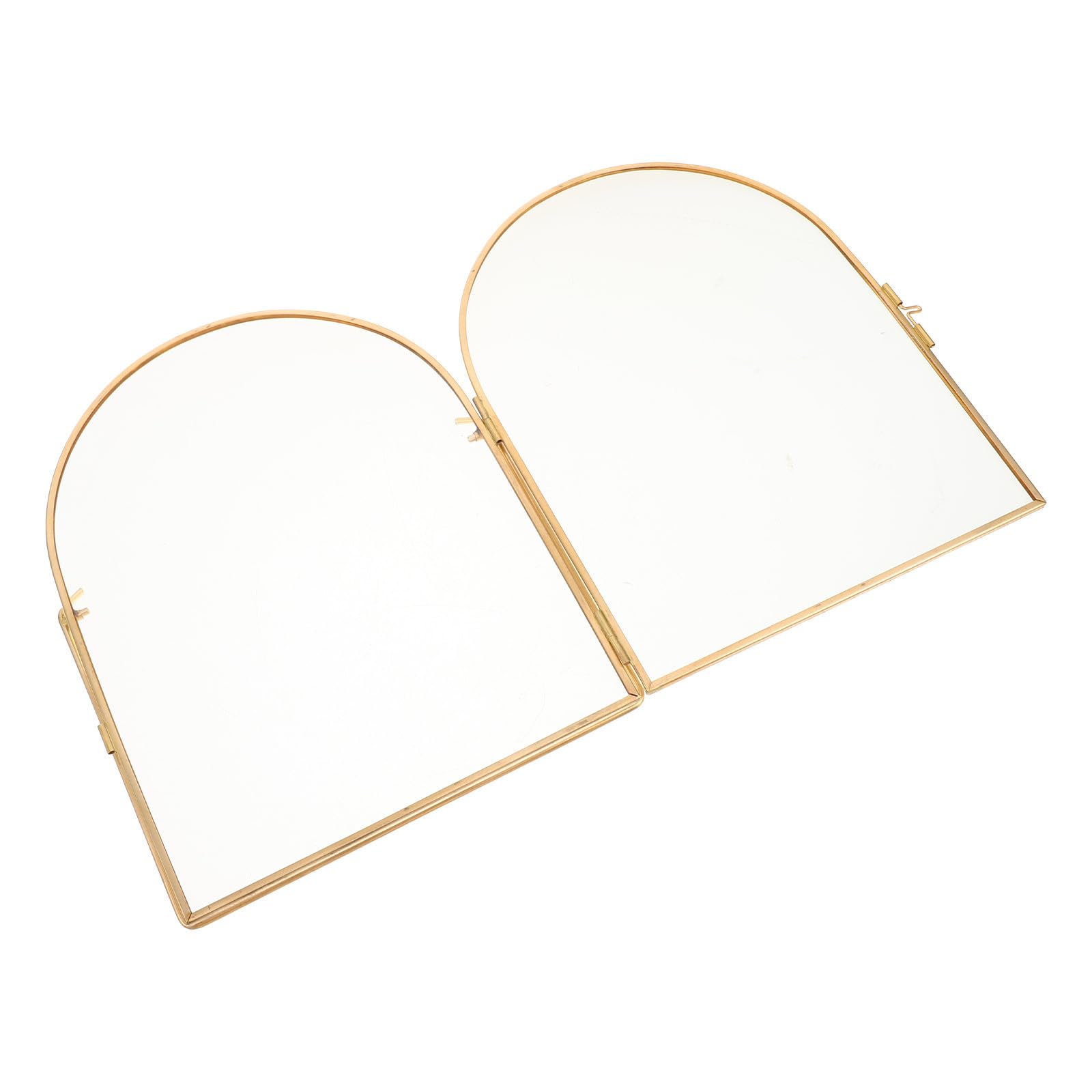 YARNOW Cornice per impronte di mani e piedi da neonato, cornice galleggiante in vetro per impronte di mani e piedi | Decorazione da tavolo per la cameretta dei bambini, fronte-retro, ideale per bambini e bambine (20x15 cm).