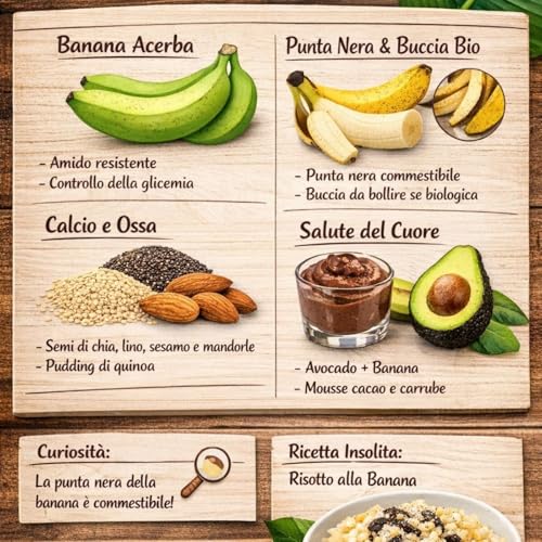Banane e alimentazione naturale: benefici, curiosit&agrave; e abbinamenti intelligenti