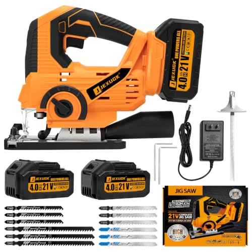 JEXUGK 21V Cordless Jigsaw
