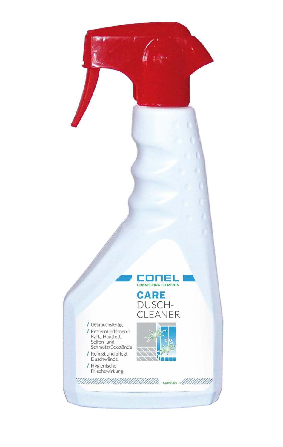 CONEL CARE Duschcleaner (500 ml) + Magic-View Versiegler (250 ml) – Reinigung & Versiegelung für Duschkabinen, Glas & Keramik