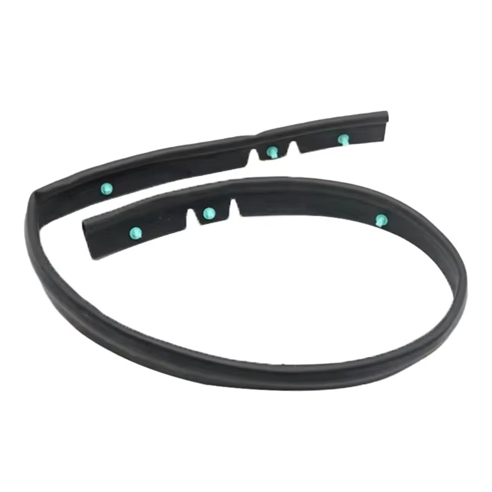 Vamhhx 1Piece Front Car Rubber Sealing Strips For Jazz Gd1 Gd3 Hatchback 2004-2008 Auto Front Engine Hood Weatherstrip Rubber Seal Sealing Strip Car Door Rubber Seal(1Piece Front)