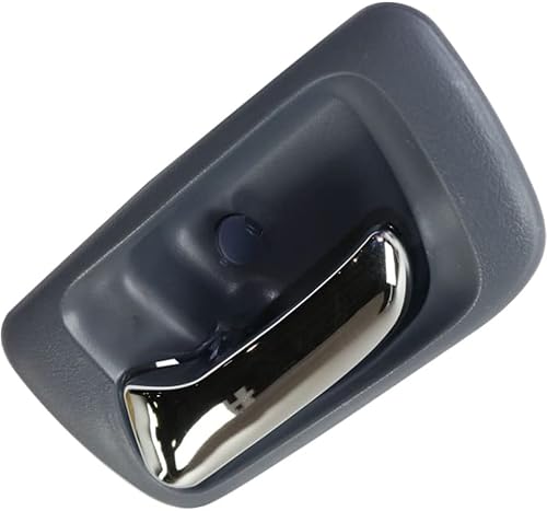 Miniatura 8 de KarParts360 Para Honda Accord 1998 99 00 01 2002 Manija de puerta interior trasera, bisel azul del lado del conductor con palanca cromada Trim