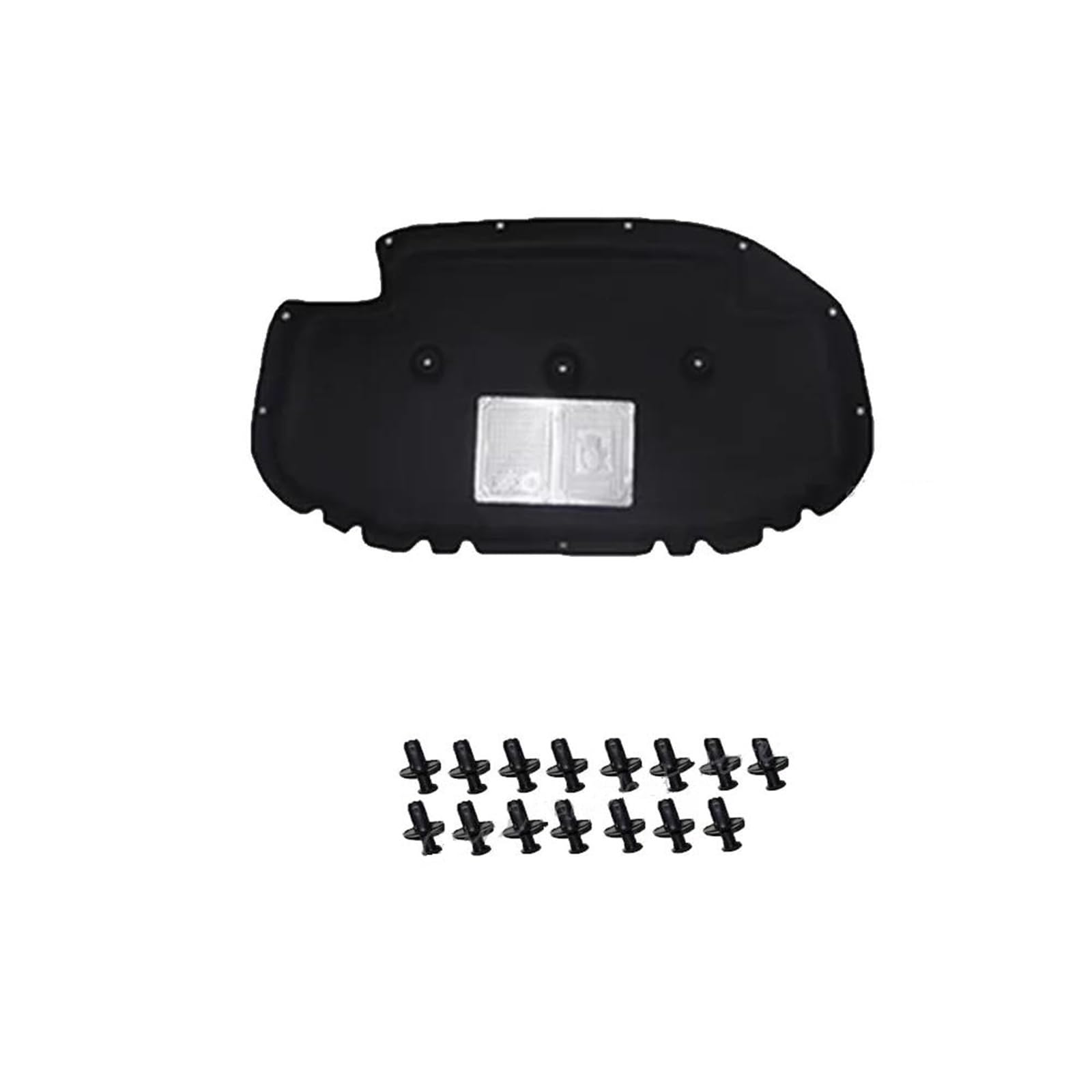 Matériau isolant pour VW Golf Mk7 2014-2021 capot insonorisé et thermique