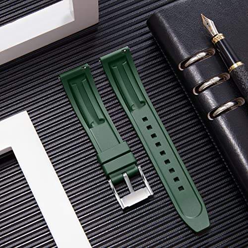 Image of BINLUN Quick Release Silicone Watch Bands Replacement Rubber Watch Straps 18mm 19mm 20mm 21mm 22mm 24mm Smartwatches Bands for Men and Women Waterproof Sport Watchbands