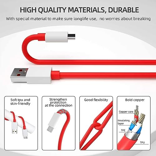 Image of Ultra fast charger type c for Xiaomi Redmi Note 8 Pro , Xiaomi Redmi Note 9 , Xiaomi Redmi Note 9 Pro , Xiaomi Redmi Note 9 Pro Max , Xiaomi Redmi Note 9S , Xiaomi Redmi Pro Adapter Wall Mobile Android Smartphone Certified Heavey Duty Hi Speed Fast Charging Travel Charger With 1.2 Meter Type-C USB Charging Data Cable ( 3.1 Amp , SR , SM- RED )