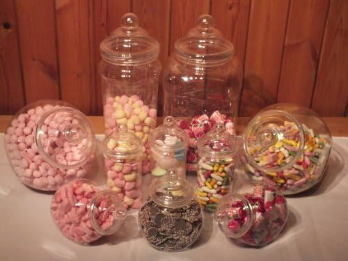 jars2u Plastic Jar Party Pack-10 Assorted Jars