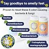 Gran's Remedy Natural Shoe Deodorizer and Foot Odor Eliminator Powder - Absorb Sweat and Moisture, Neutralize Smelly Odors - Travel Shaker Bundle