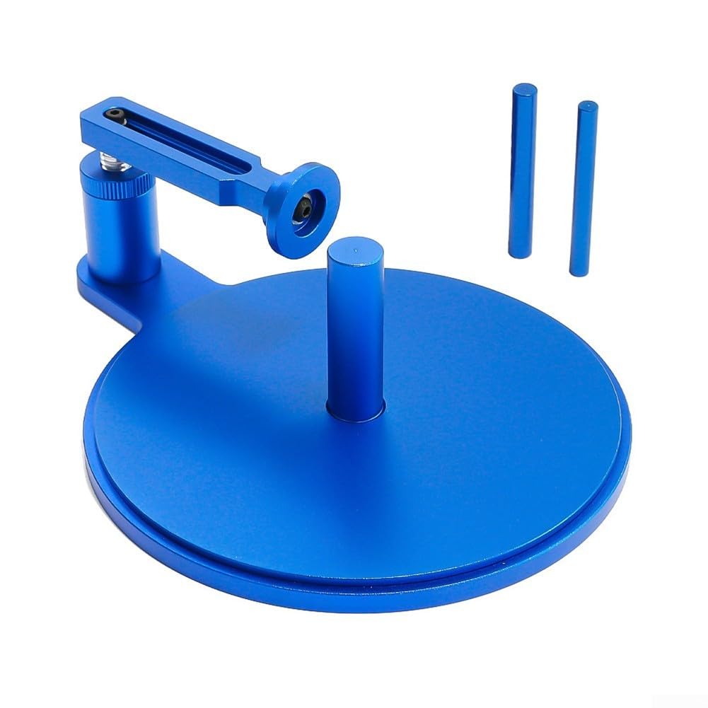 Metall RC Reifen Montage Tool mit 3 Wechsel Metall RC Reifen(blue)