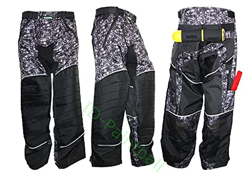 IDP Paintball Hose Skulls Totenkopf Grau Grösse XXL