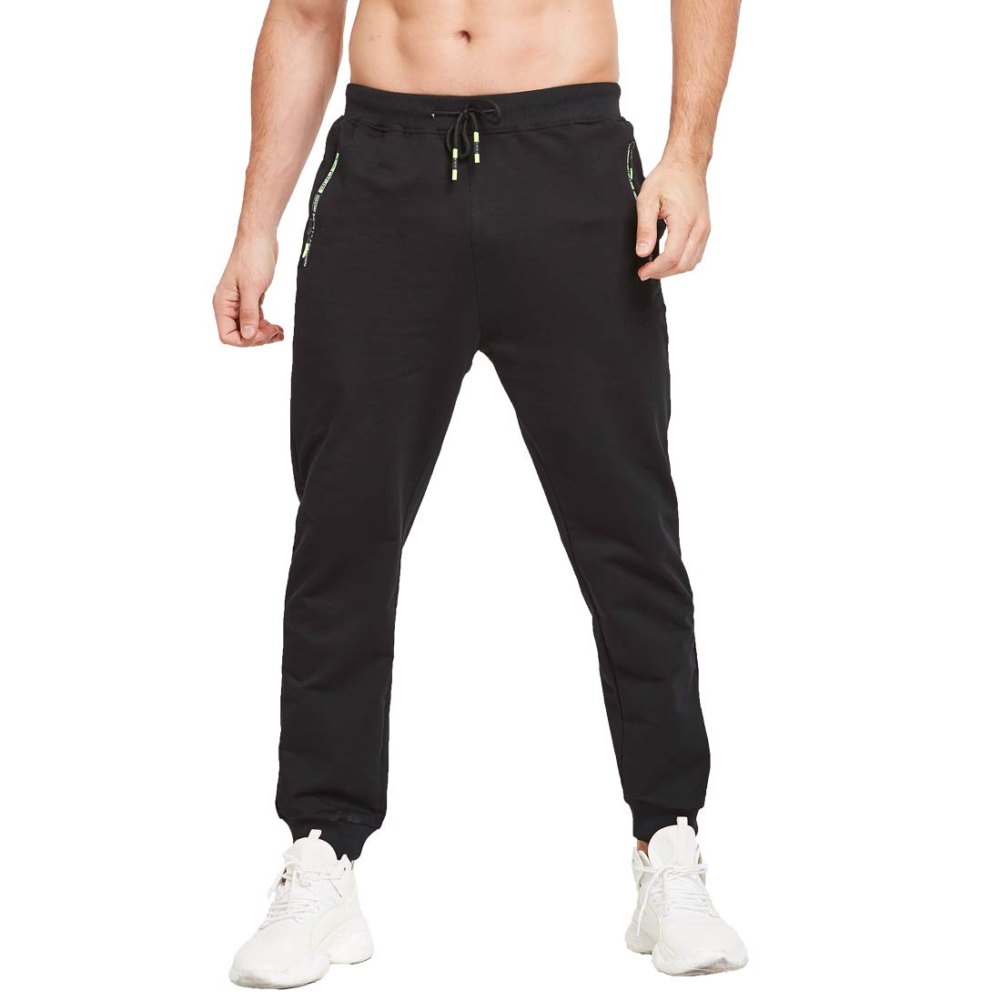 mens jogging bottoms with zipped pockets