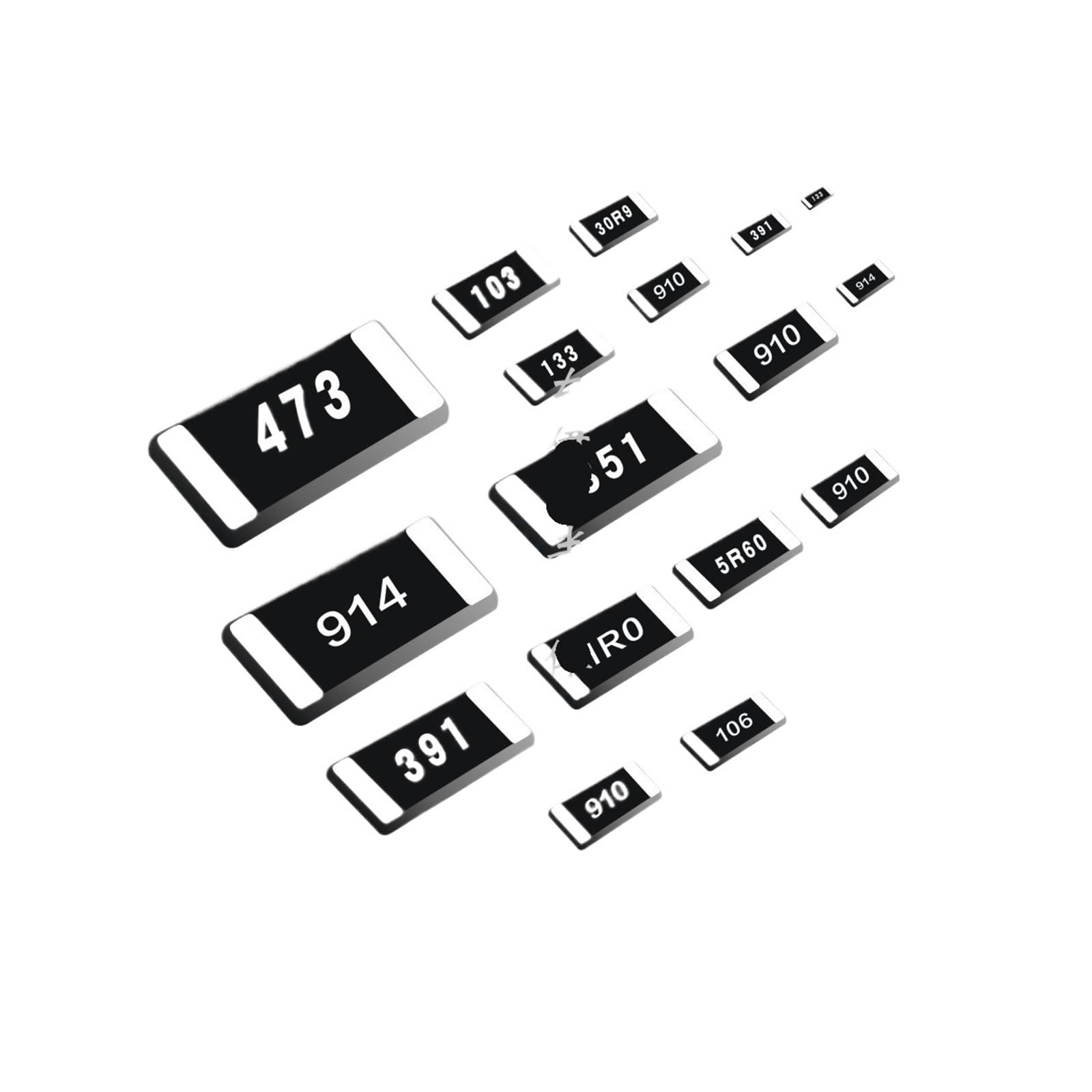 Résistance à puce pour prototypage et soudure de circuits SMD 1206