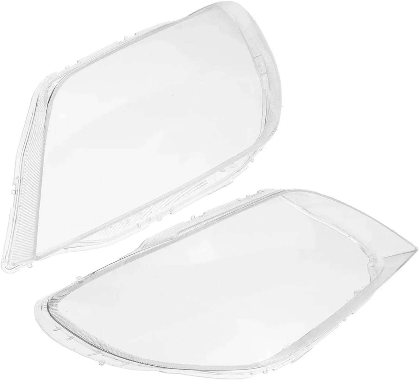 Compatible for Mitsubishi Outlander 2004 2005 2006 Clear Shell Transparent Lampshade Shell Cover(Pair) Car Front Headlamps Headlight Cover Lens