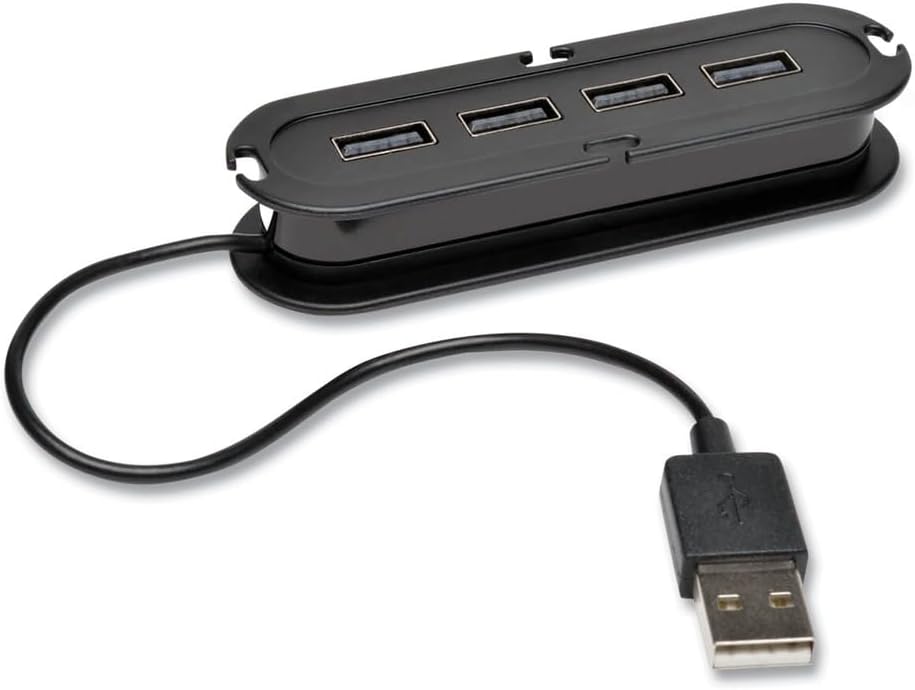 Tripp-Lite 4PORT USB 2.0 MINI HUB ADAPTERW/ CABLE & AC 110/22 (Computer / USB Hubs & Switches)