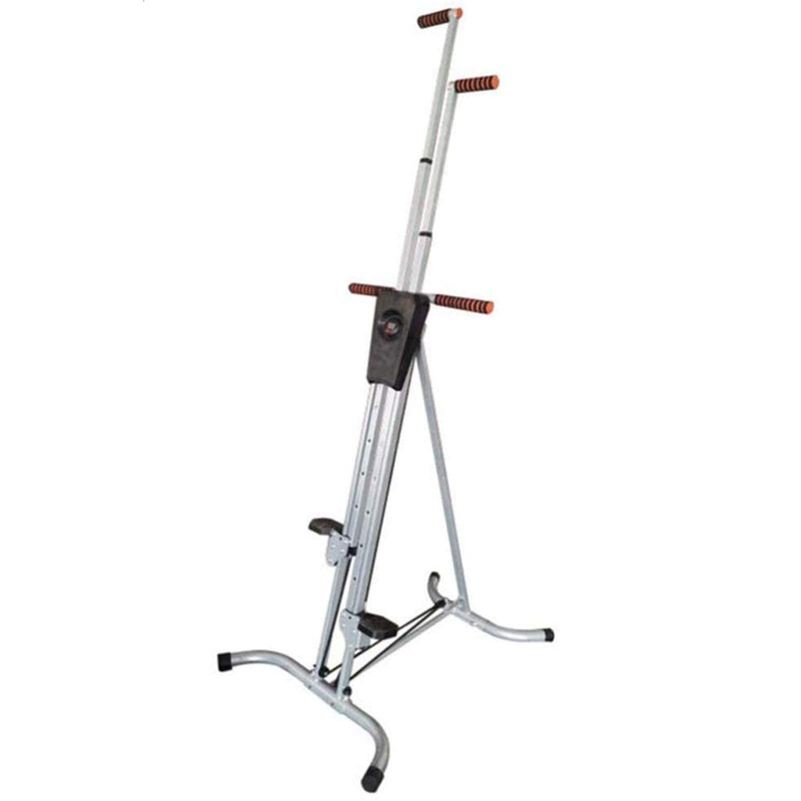 Vertical Climber Machine Multifunzione Fitness Stepper Home Gym Esercizio Bicicletta da Arrampicata Verticale Pieghevole per Allenamento a intervalli ad Alta intensità
