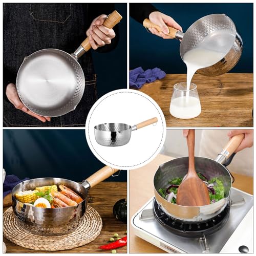 Casserole en acier inoxydable gain de place pour petites cuisines et studios