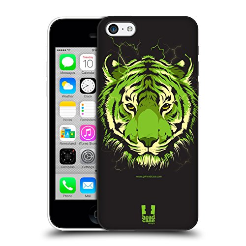 Image of Head Case Designs Wild Bengal Tiger Headcase Anniversary Mix Hard Back Case Compatible With Apple iPhone 5c