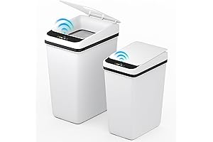 2-Pack Electric Trash Can