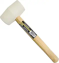 Martelo De Borracha Assentar Piso geral 40MM - Branco