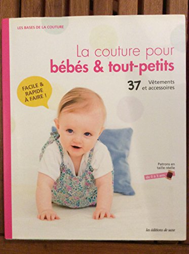Patrons de couture pour bébés et tout-petits 0-3 ans