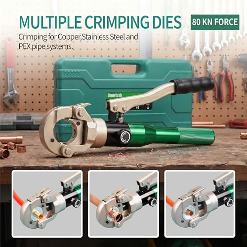Growlush Copper & PEX Press Tool