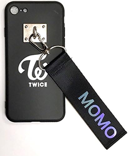 Amazon Twice トゥワイス Momo ストラップ付き ブラック Iphone7 7s 8 Case ランプ ライト おもちゃ Amazon Twice トゥワイス Momo ストラップ付き ブラック Iphone7 7s 8 Case ランプ ライト おもちゃ