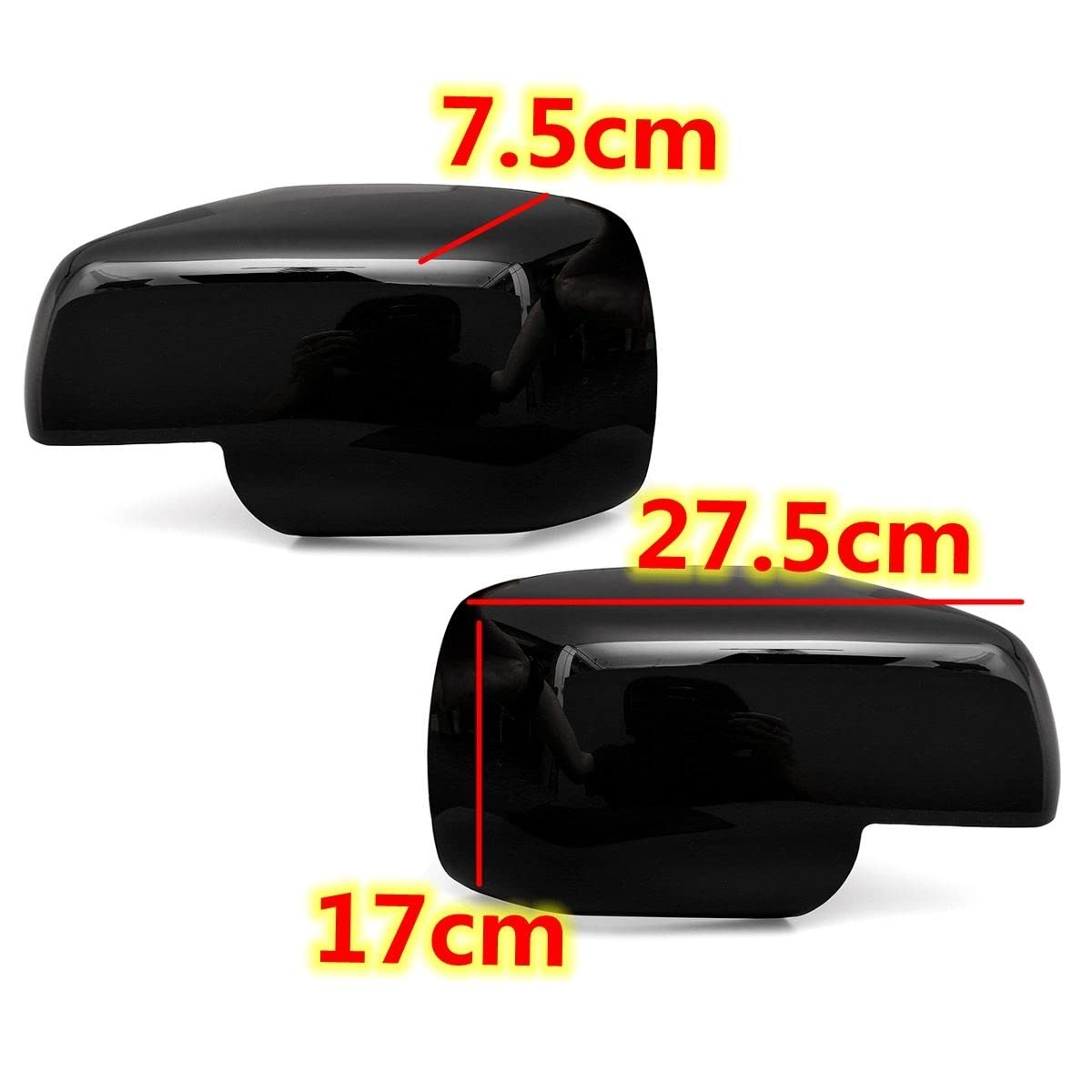 Calotte specchietti per L&And R&Over per Discovery 3 2005-2009 per Freelander 2 2006-2009 per Discovery 2004-2009 Tappi per Specchietti Retrovisori Laterali Pezzi modificati