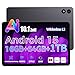 RebotAi 2026 Neuestes Tablet 10.1 Zoll Android 15 mit Gemini AI, 16GB RAM + 64GB ROM, GMS Widevine L1, WiFi 6 & BT 5.2, Dünn und leicht Tablet mit Gesichtserkennung