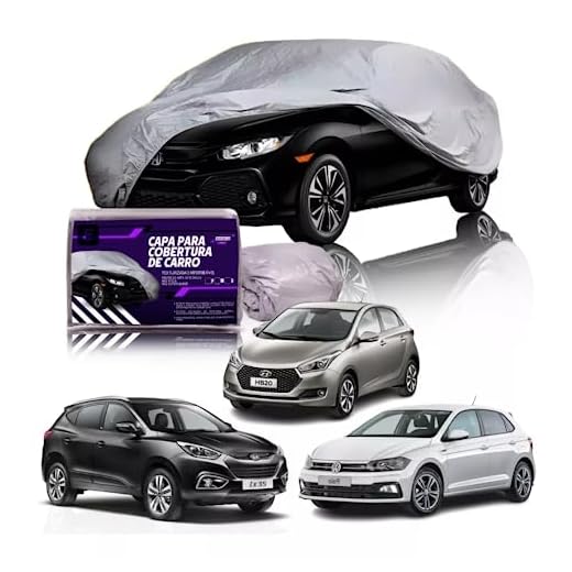 Capa Protetora Para Carro Impermeável Resistente A Chuva Sol Favorito (YARIS HATCH)