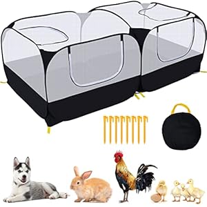 Ineariu Faltbarer Kleintier Laufstall