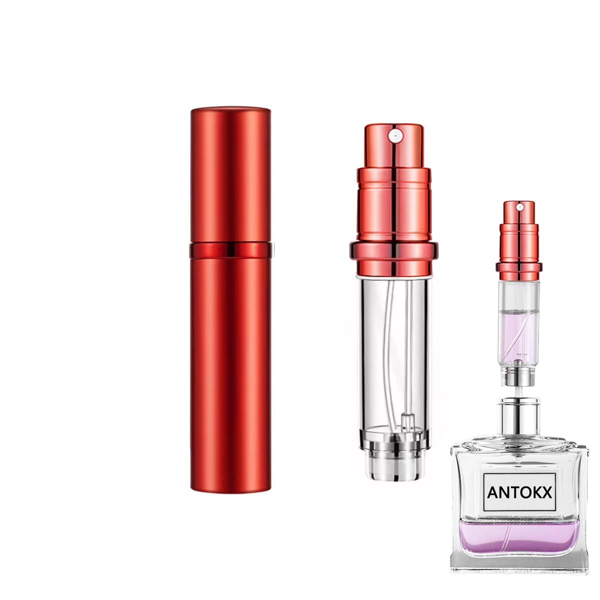 Travel Perfume Bottle Refillable Atomizer - Portable Scent Pump