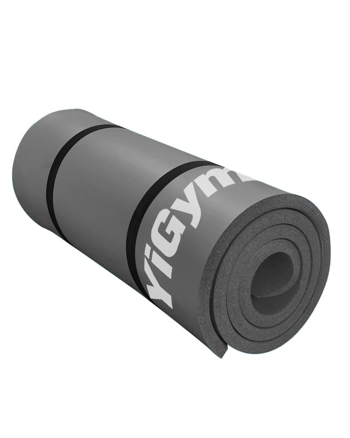 YiGym Yoga Mat Thick 20mm 195×61cm NBR Exercise Mat for Yoga Pilates Gym