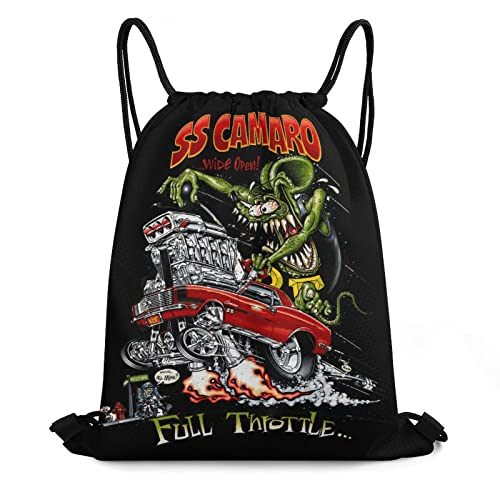 ジムサック ラット フィンク ナップサック 巾着袋 プールバッグ 収納バッグ シューズケース ジムバック 収納ポーチ エコバッグ 引きひも袋 スポーツバック 大容量 折り畳み 軽量 通勤 通学 出張 旅行 アウトドア 男女兼用